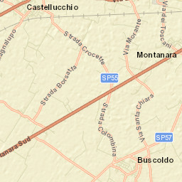 Buscoldo Street Map