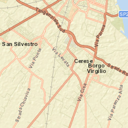 Cerese Street Map