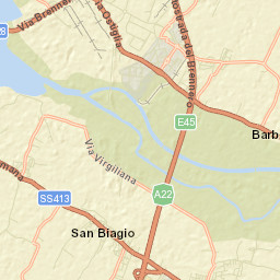 San Biagio Street Map