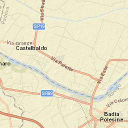 Castelbaldo Street Map