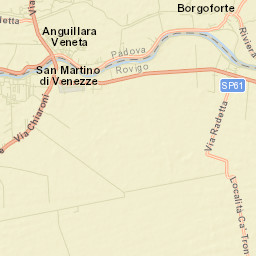 San Martino di Venezze Street Map
