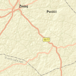 Žminj Street Map