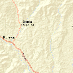 Općina Dvor Street Map
