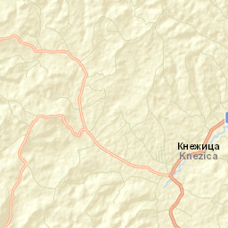Knežica Street Map