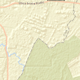 Komletinci Street Map