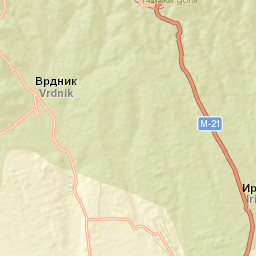 Vrdnik Street Map
