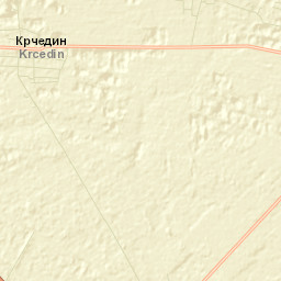Krčedin Street Map