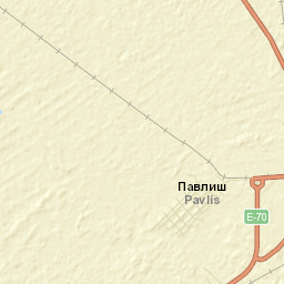 Pavliš Street Map
