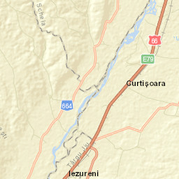 Comuna Turcineşti Street Map