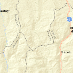 Săcelu Street Map