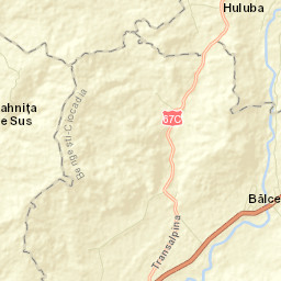 Comuna Bengeşti-Ciocadia Street Map