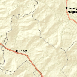 Păuşeşti-Măglaşi Street Map