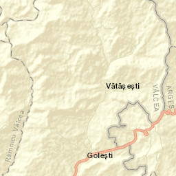 Comuna Goleşti Street Map