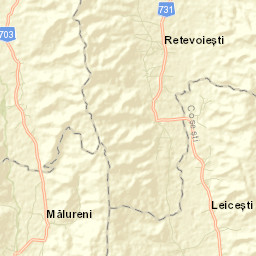 Mălureni Street Map