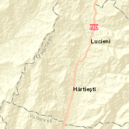 Comuna Hârtieşti Street Map