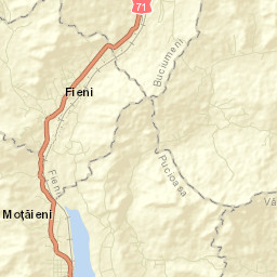 Buciumeni Street Map