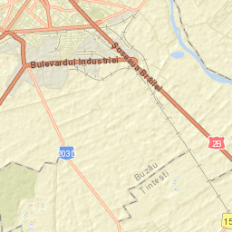 Buzău Street Map
