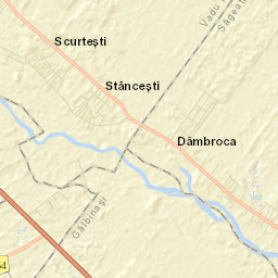 Stăncești Street Map