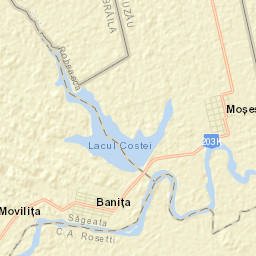 Comuna Robeasca Street Map