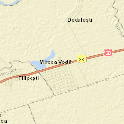 Comuna Surdila-Găiseanca Street Map