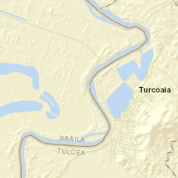 Comuna Turcoaia Street Map