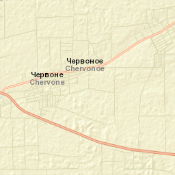 Chervonoye Street Map