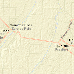 Zolotoye Pole Street Map