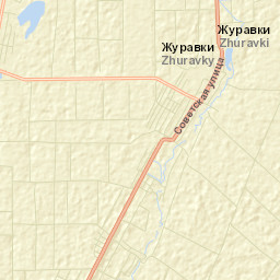 Zhuravki Street Map