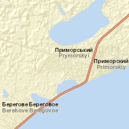 Primorskiy Street Map