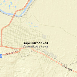 Varenikovskaya Street Map