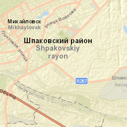 Mikhaylovsk Street Map
