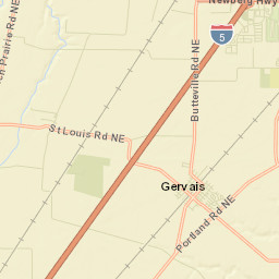 Gervais Street Map