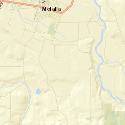 Molalla Street Map