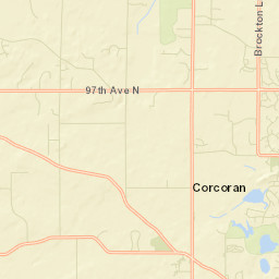 Corcoran Street Map