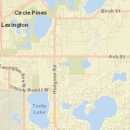 8790-8998 Lexington Avenue Northeast Street Map