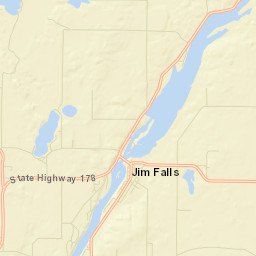 Chippewa County Street Map