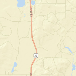 Montmorency County Street Map