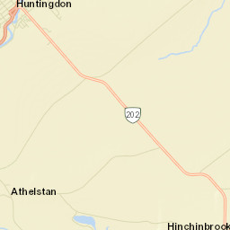 Huntingdon Street Map