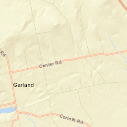 Garland Street Map