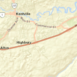 Kentville Street Map