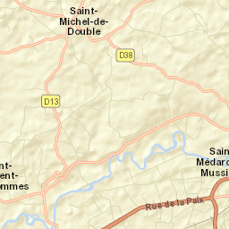 Saint-Médard-de-Mussidan Street Map