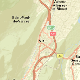 Saint-Georges-de-Commiers Street Map