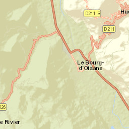 Huez Street Map