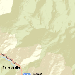 Fenestrelle Street Map