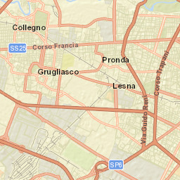 Lesna Street Map