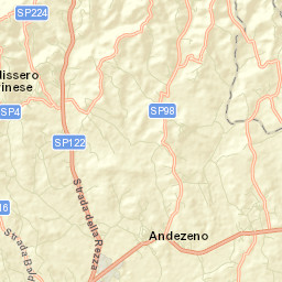 Pavarolo Street Map