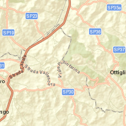 Cereseto Street Map