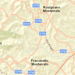 Cella Monte Street Map