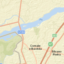 Bastida de' Dossi Street Map