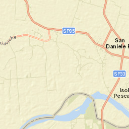 San Daniele Po Street Map
